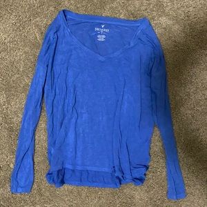 American Eagle, Small blue long sleeve shirt